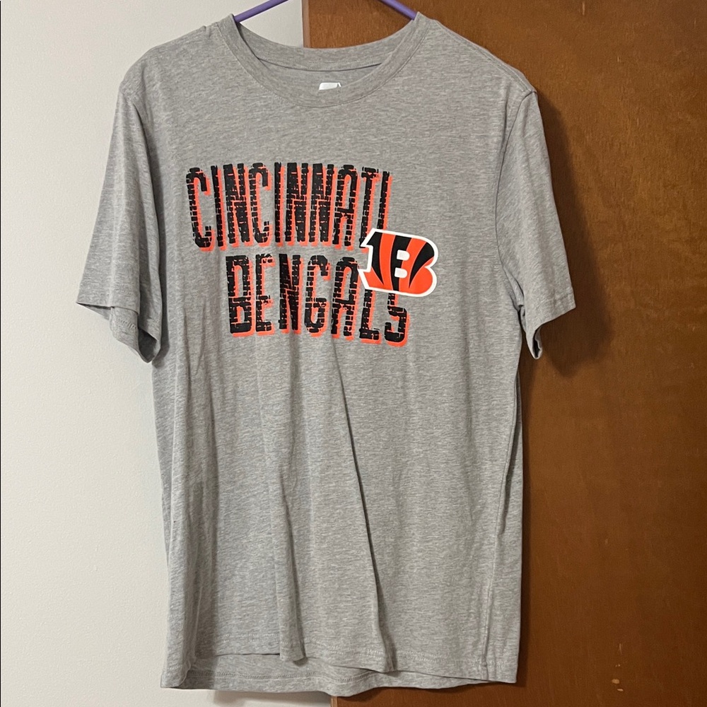 STARTER Gray Cincinnati Bengals Tee